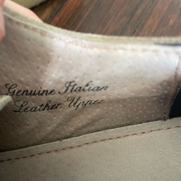 Banana Republic Jennings genuine Italian leather tan suede Otholite oxfords 9.5 main image 4